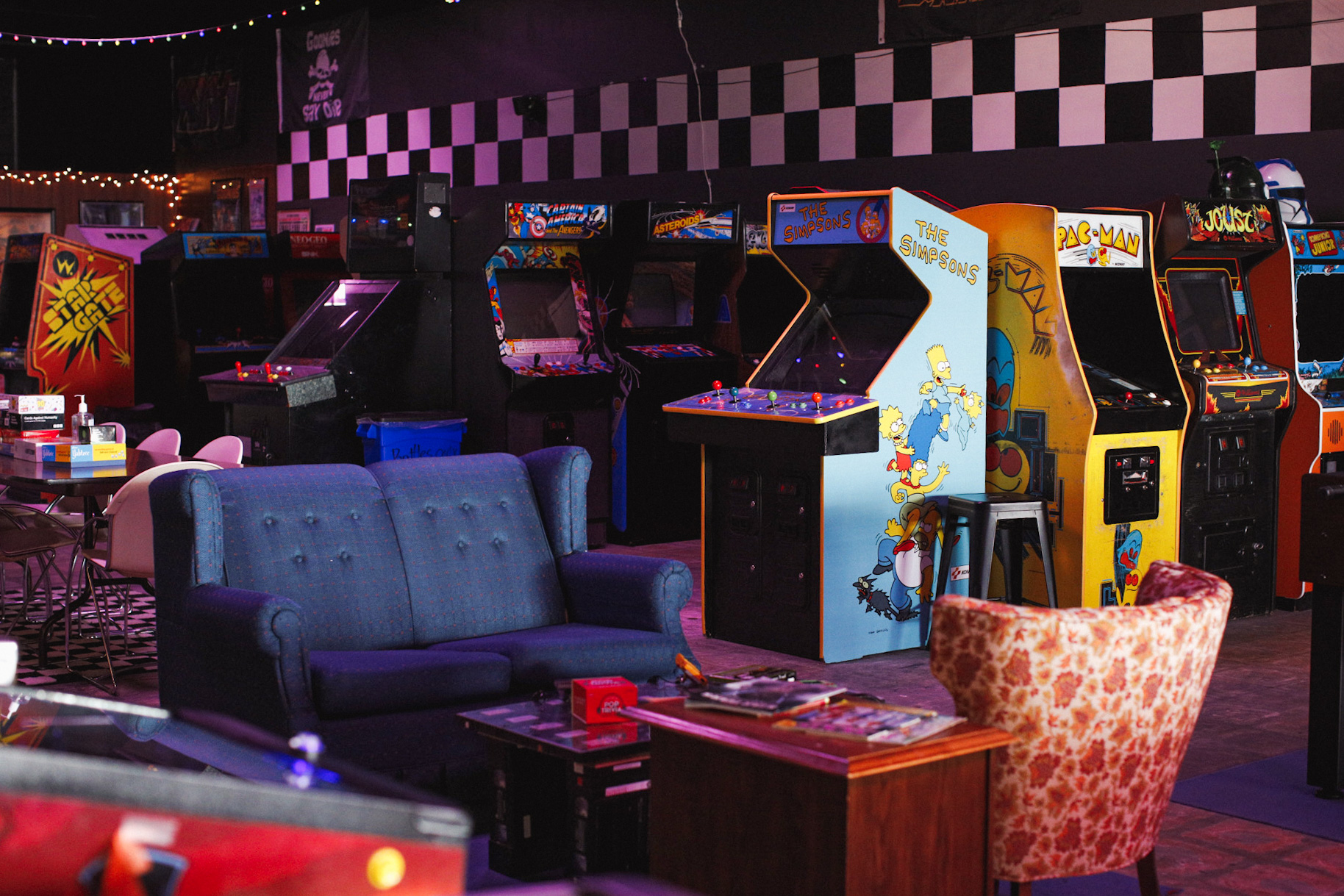 HOME • Retro Electric Arcade